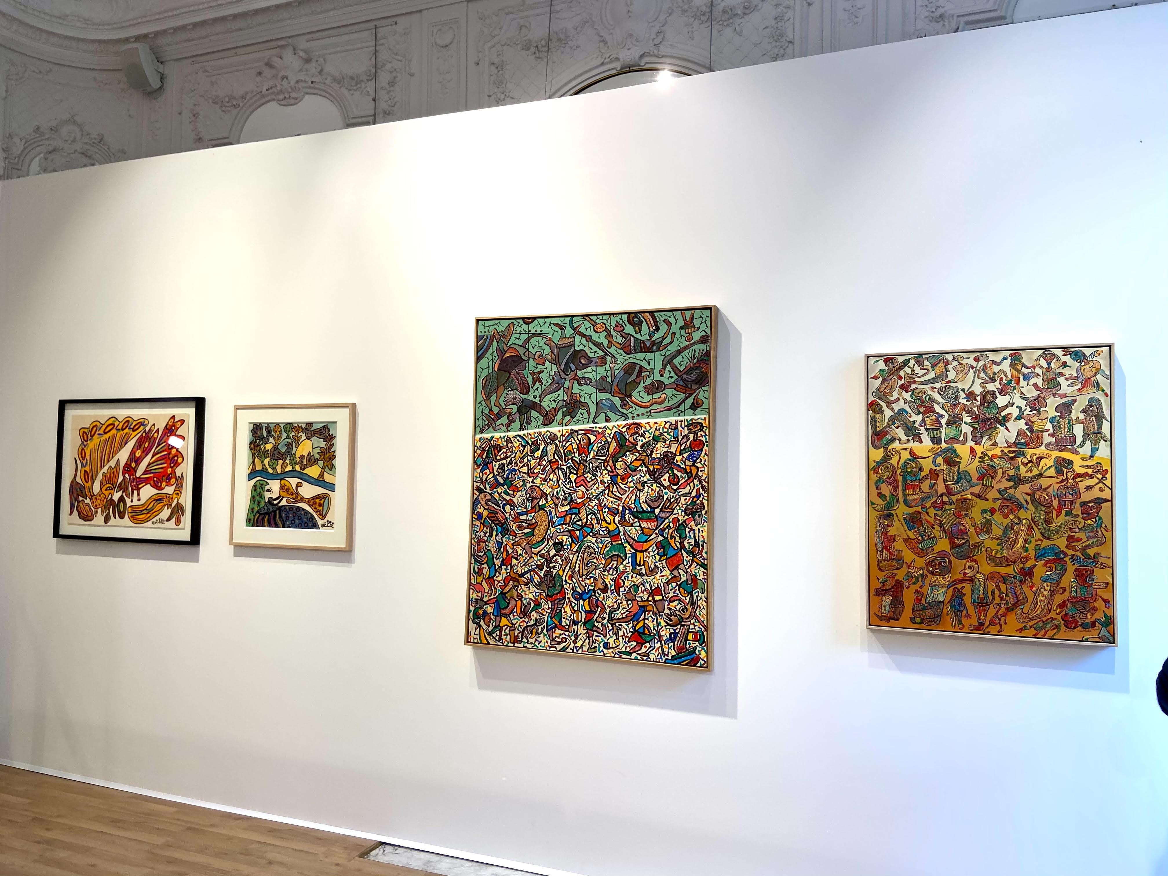 Œuvres de Mahjoub ben Bella, Algérie, ElMarsa Gallery 