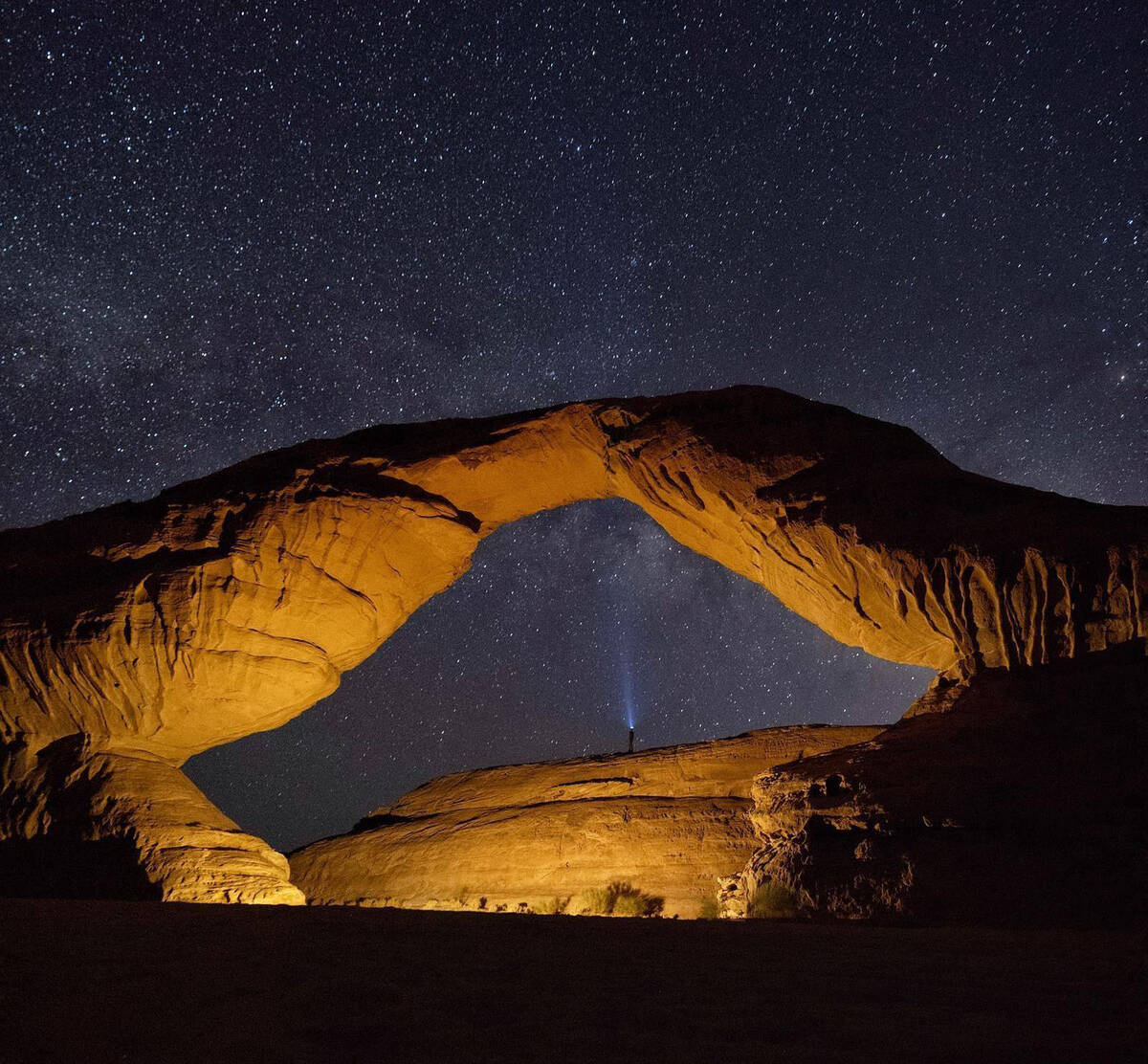 Son ciel clair et peu lumineux et ses paysages saisissants en font un cadre idéal pour la photographie nocturne et l'observation des étoiles. (Photo SPA)