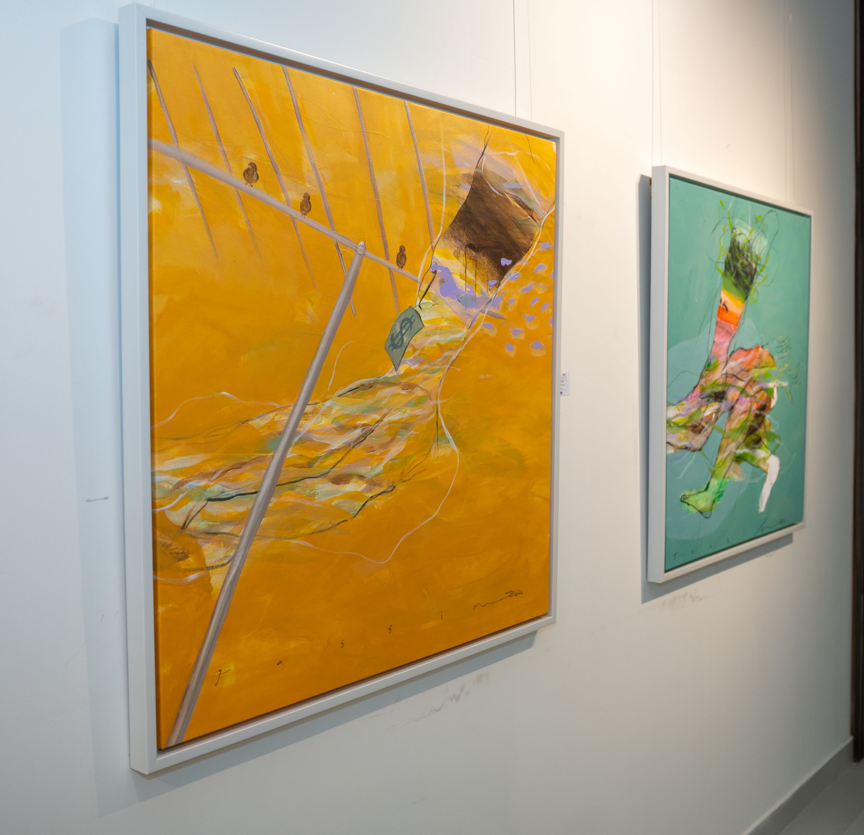 Jassim Al Dhamin, la Semaine artistique de Riyad (Photo loai  Elkelawy)