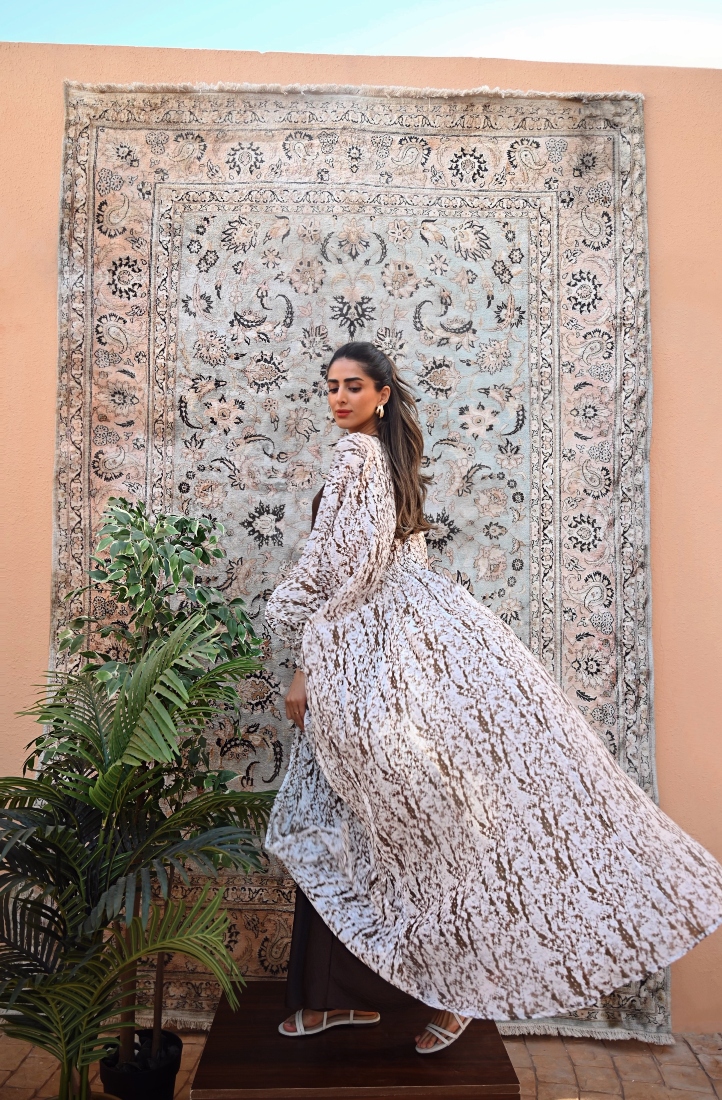La collection Ramadan de Farah Hammad « reflète l'harmonie entre les formes organiques ». (Photo Fournie )