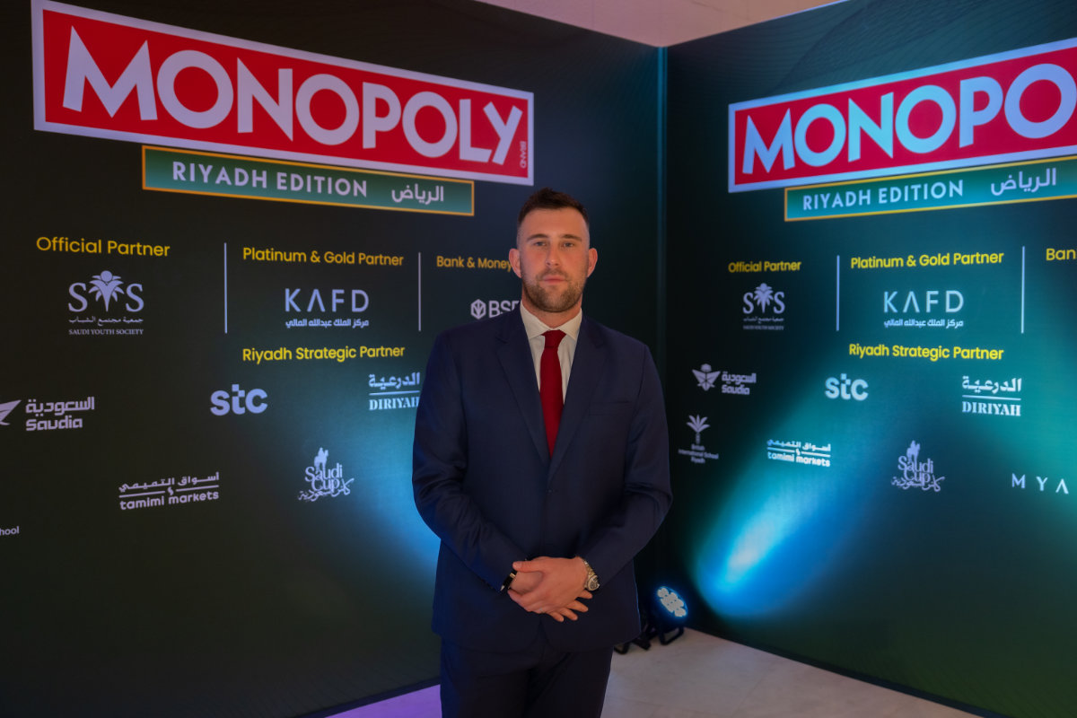 Liam Johnson, directeur de l'hippodrome du Jockey Club d'Arabie saoudite/Coupe d'Arabie saoudite. (Photo AN par Huda Bashatah)