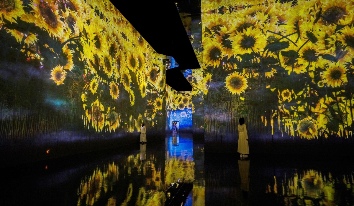 TeamLab Borderless Jeddah fête le premier anniversaire de son ouverture en juin 2024. (Fourni)