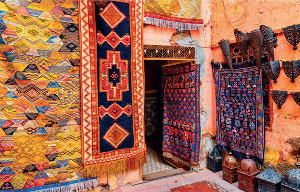 Tapis berbères du sud du Maroc
