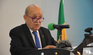 Turquie: Le Drian dénonce les "déclarations de violence, voire de haine" d'Erdogan