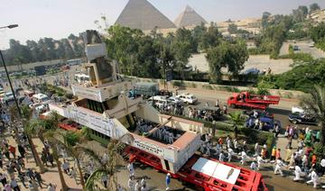 Ramsès II et Hatchepsout, vedettes d'un défilé de momies au Caire