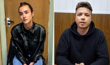 La télévision bélarusse diffuse les « aveux » filmés du journaliste débarqué de son avion