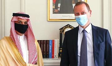 Le ministre saoudien des AE rencontre le conseiller diplomatique de Macron