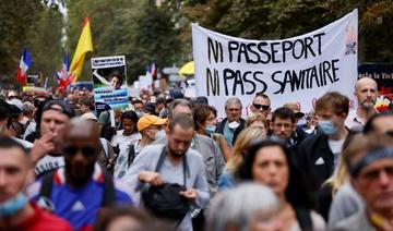 Environ 40 000 manifestants contre le pass sanitaire samedi, participation stable