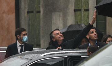 Italie: un hommage à Bolsonaro perturbé par des manifestations