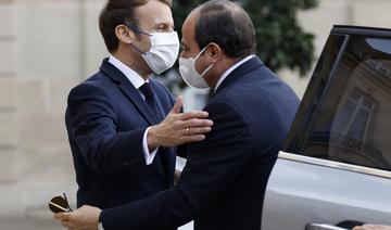 Macron déjeune avec Al-Sissi en amont de la conférence sur la Libye