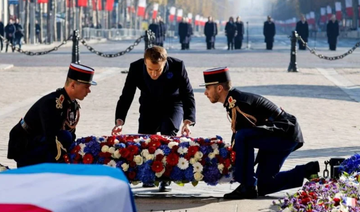 La France commémore la fin de la Première Guerre mondiale 