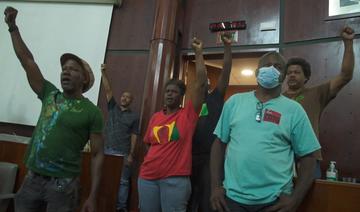 «S'il le faut, on passera Noël ici», clament les antipass au Conseil régional de Guadeloupe