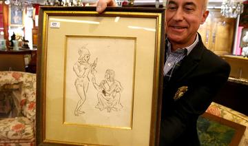 Reims: un dessin de jeunesse de Paul Cézanne vendu 26.000 euros