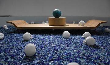 La Mer des tyrannies, une installation de Kamel Yahiaoui, exposée à l'IMA