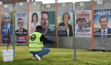 Présidentielle française: duel serré Macron - Le Pen en perspective