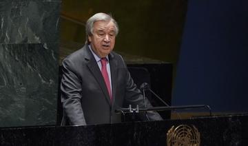 Le chef de l'ONU se rendra lundi à Ankara avant d'aller à Moscou et Kiev