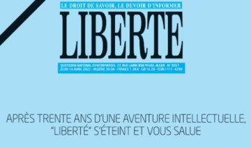 Liberté perdue, un jour triste