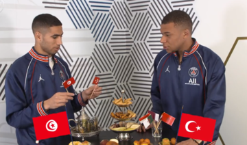 Aïd al-Fitr: Hakimi teste les connaissances de Mbappé en pâtisserie  