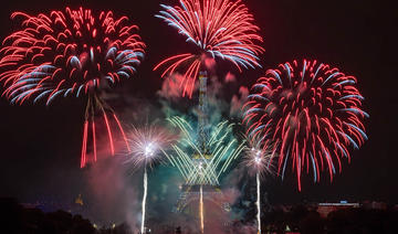 14 juillet : feu d'artifice et concert symphonique sur le Champ-de-Mars