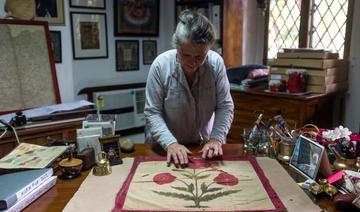 Inde : l'impression à la planche, «le grand trésor» d'une créatrice de textiles 