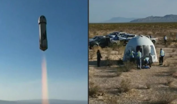 Blue Origin a envoyé la première Egyptienne et le premier Portugais dans l'espace