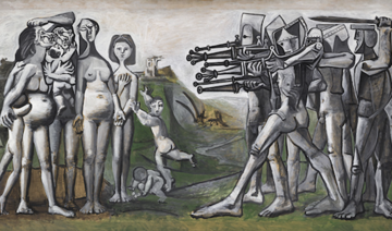 Australie: des militants pro-climat collent leurs mains sur la protection d'un Picasso