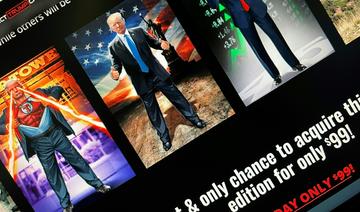 Avec ses cartes de collection, Trump ravit ses opposants et embarrasse ses partisans