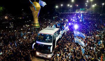 Les «tricampeones» fêtés à Buenos Aires: Démesure, hélicos et frustration
