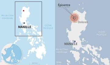 Un séisme de magnitude 6,1 frappe le centre des Philippines