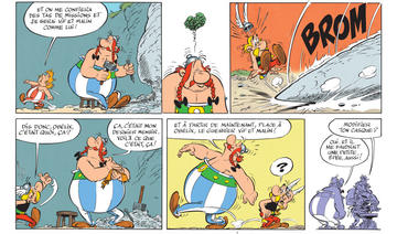 Le prochain Astérix, anti- «pensée positive», s'appellera «L'Iris blanc» 