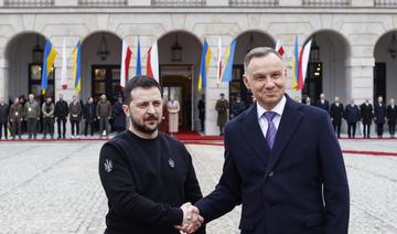  Volodymyr Zelensky est arrivé en Pologne