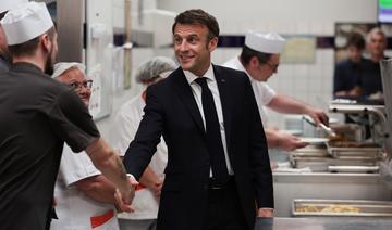 Macron de nouveau sur le terrain veut faire du lycée pro une «cause nationale»