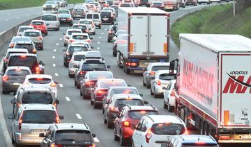Départs en vacances: plus de 980 km de bouchons cumulés sur les routes