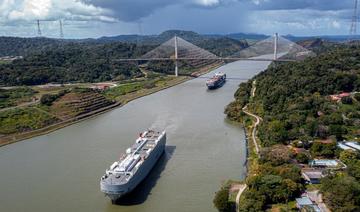 Le canal de Panama craint de manquer d'eau pour ses écluses