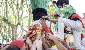 Les Castells, tours humaines, symboles de la culture catalane