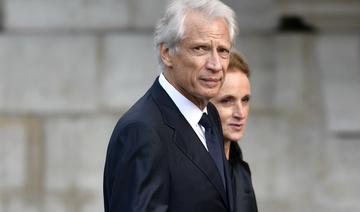 La diplomatie doit «aider Israël à avancer» sur la question palestinienne «qui ne s'effacera pas», selon Villepin