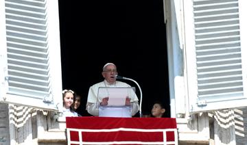 Climat: le pape lance un nouveau cri d'alarme et appelle l'ONU à agir 