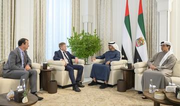 Le président des EAU rencontre le ministre britannique de la Défense