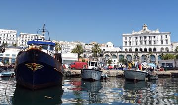 Alger, bleu marine