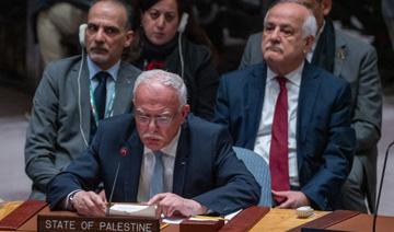Le chef de la diplomatie palestinienne accuse Israël de mener une «guerre par vengeance» 