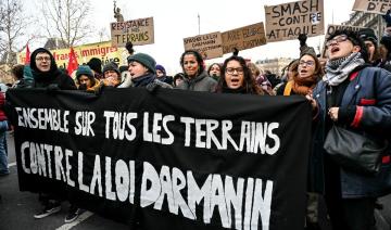 Loi immigration: Les opposants dans la rue pour un «retrait total»