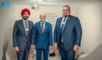 Les ministres saoudiens discutent du développement économique avec le président de la Banque mondiale à Davos