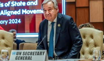 Le refus du statut d'État palestinien est «inacceptable», déclare le chef de l'ONU