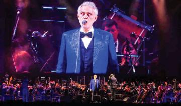 Le ténor italien Andrea Bocelli se produira à AlUla pour la sixième fois 
