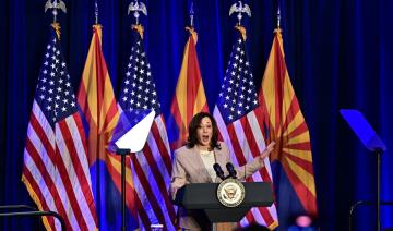 Avortement: Trump «veut ramener l'Amérique aux années 1800», tacle Kamala Harris