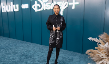 Yara Shahidi dans une tenue signée Salim Azzam à Los Angeles