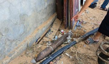 Quatre ans après la bataille de Tripoli, des civils menacés par mines et munitions