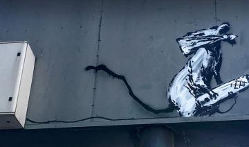 Vol d'un Banksy à Paris en 2019: la valeur des graffitis en question devant le tribunal