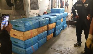 Plus de deux tonnes de drogue saisies en mer lors d'une opération franco-espagnole