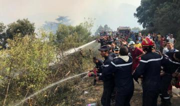 Algérie: incendies en Kabylie, des habitants évacués
